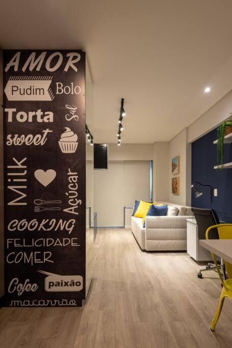 Studio Moderno E Sofisticado, Centro Sao Paulo 117 Bagian luar foto