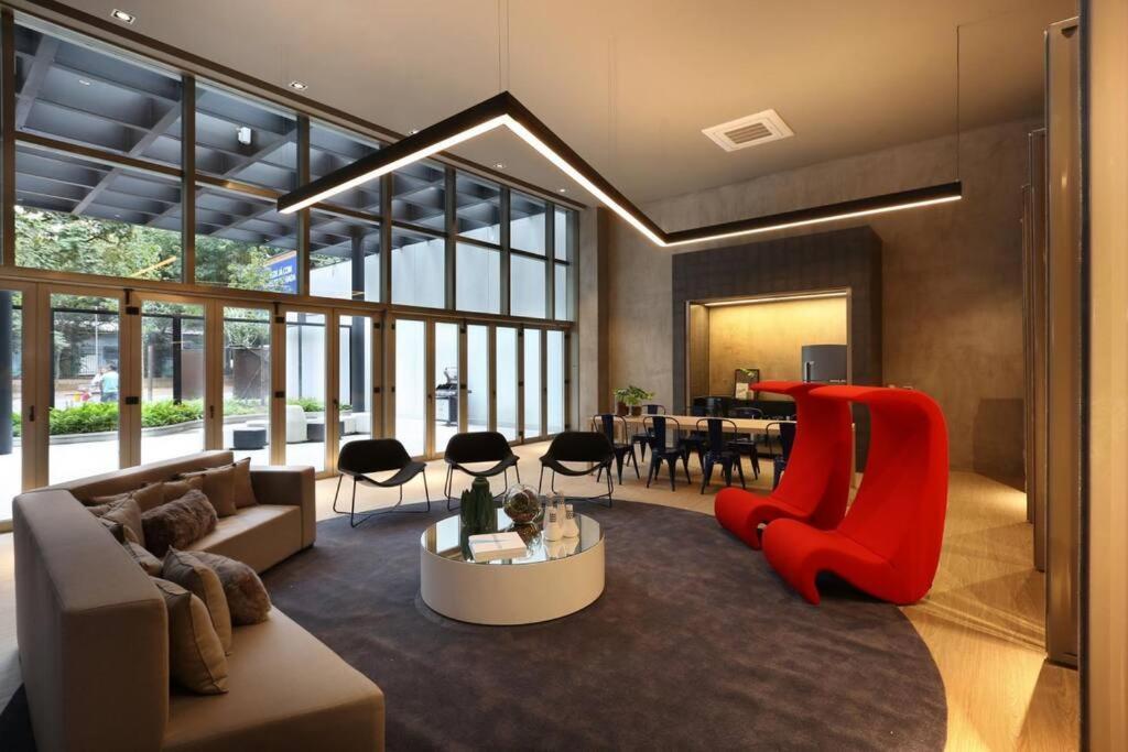 Studio Moderno E Sofisticado, Centro Sao Paulo 117 Bagian luar foto